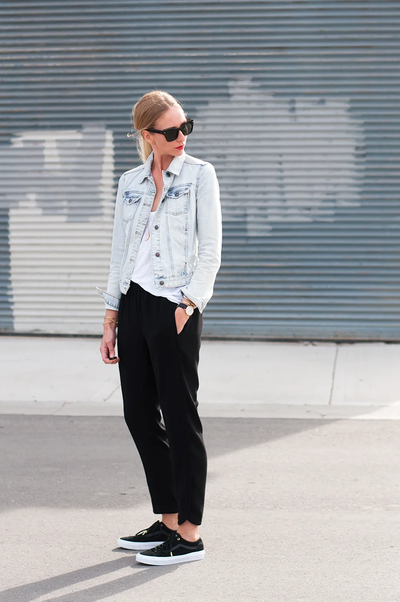 J crew cheap black pants